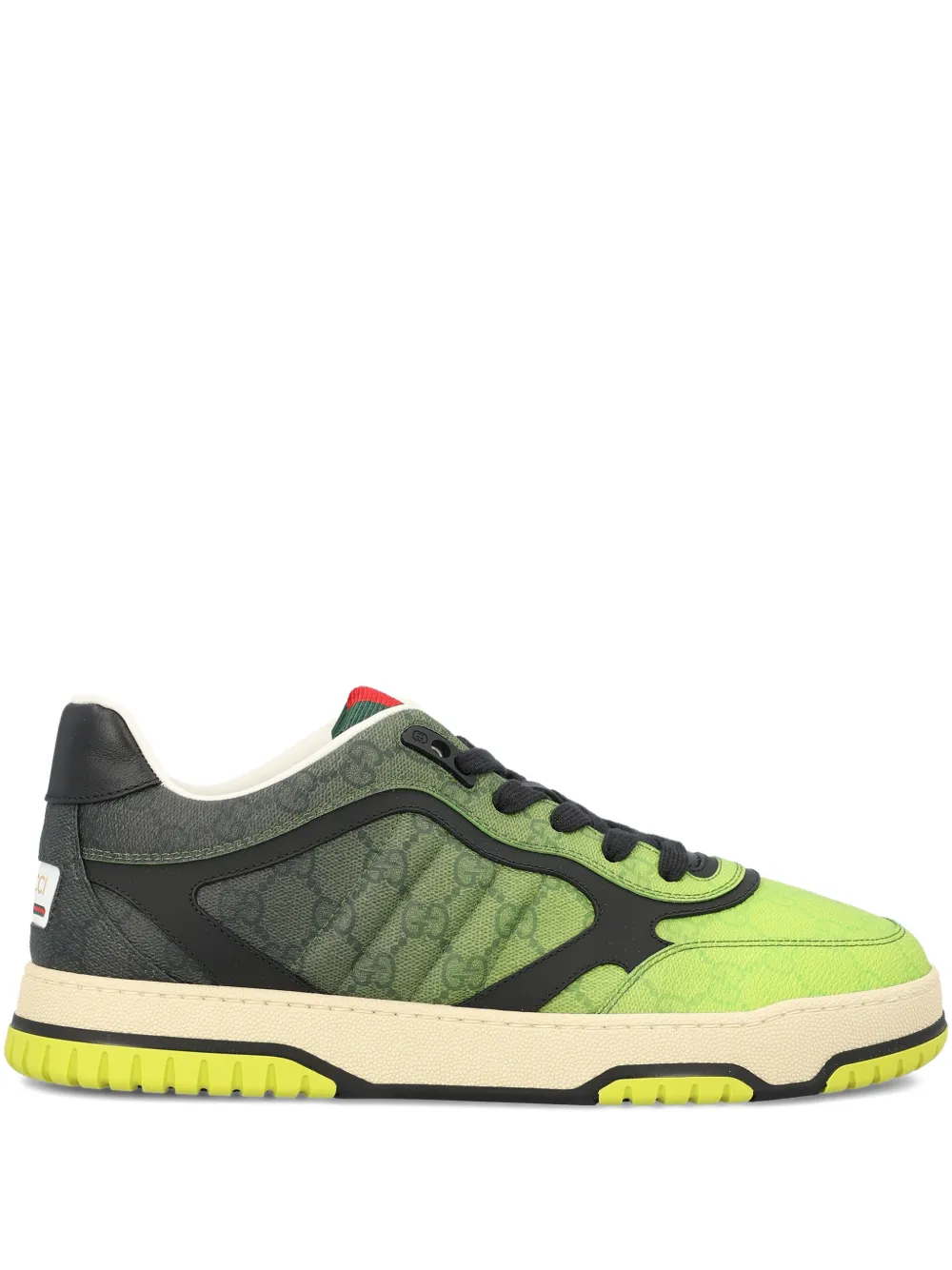 Gucci Re-Web quilted sneakers | Green | Image 1