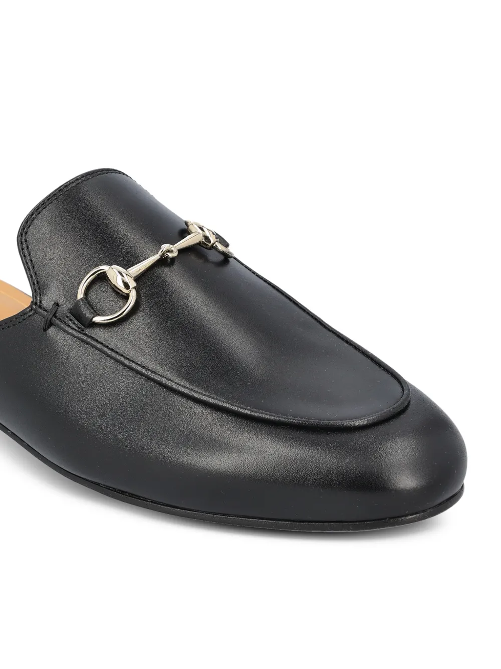 Gucci Princetown leren muiltjes Zwart