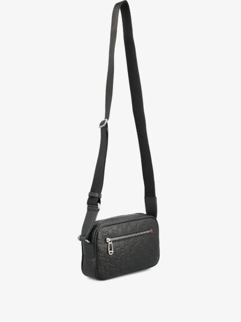 Gucci small GG Emblem embossed shoulder bag