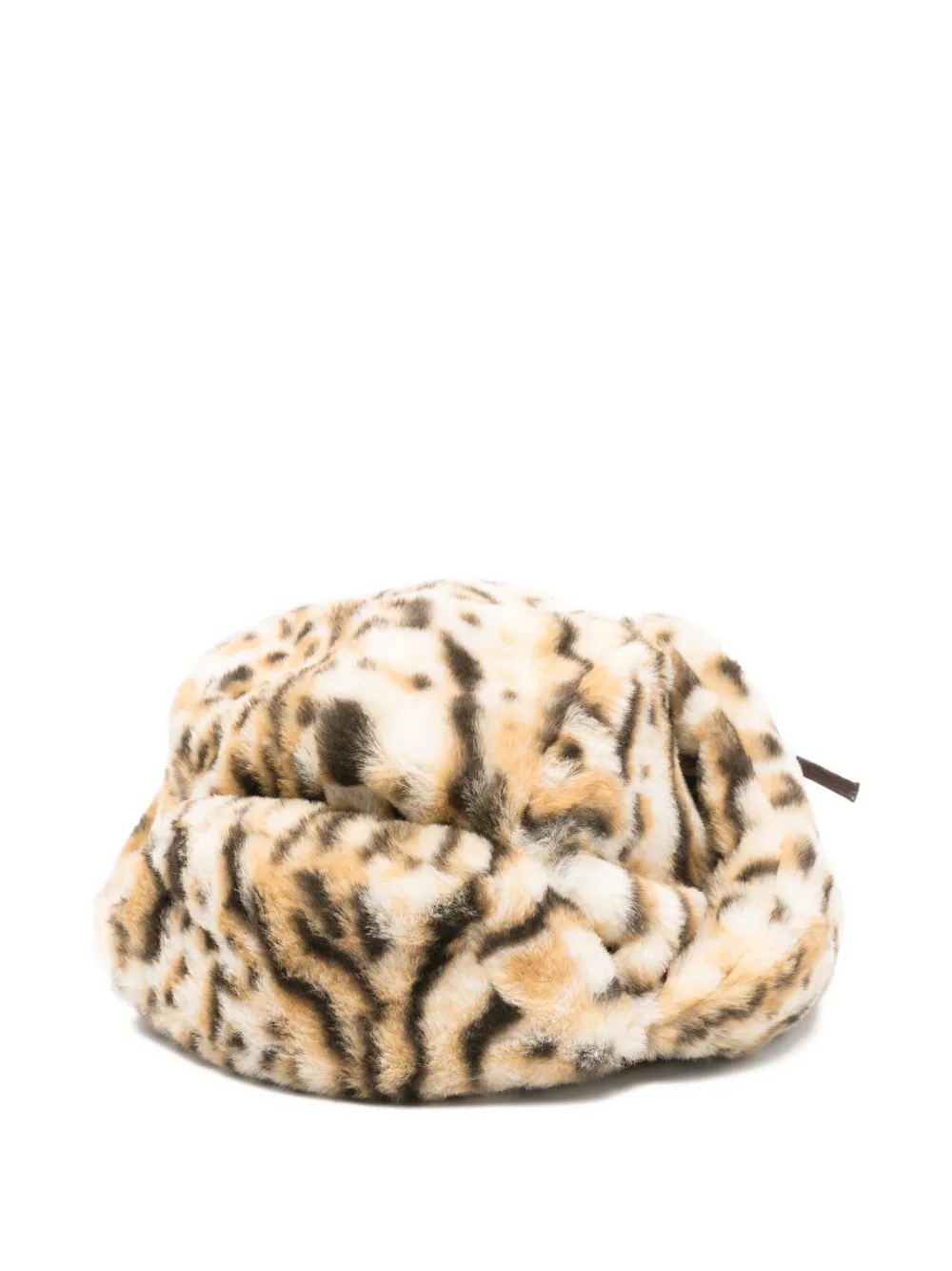 Kangol leopard-print trapper hat | Neutrals | Image 1