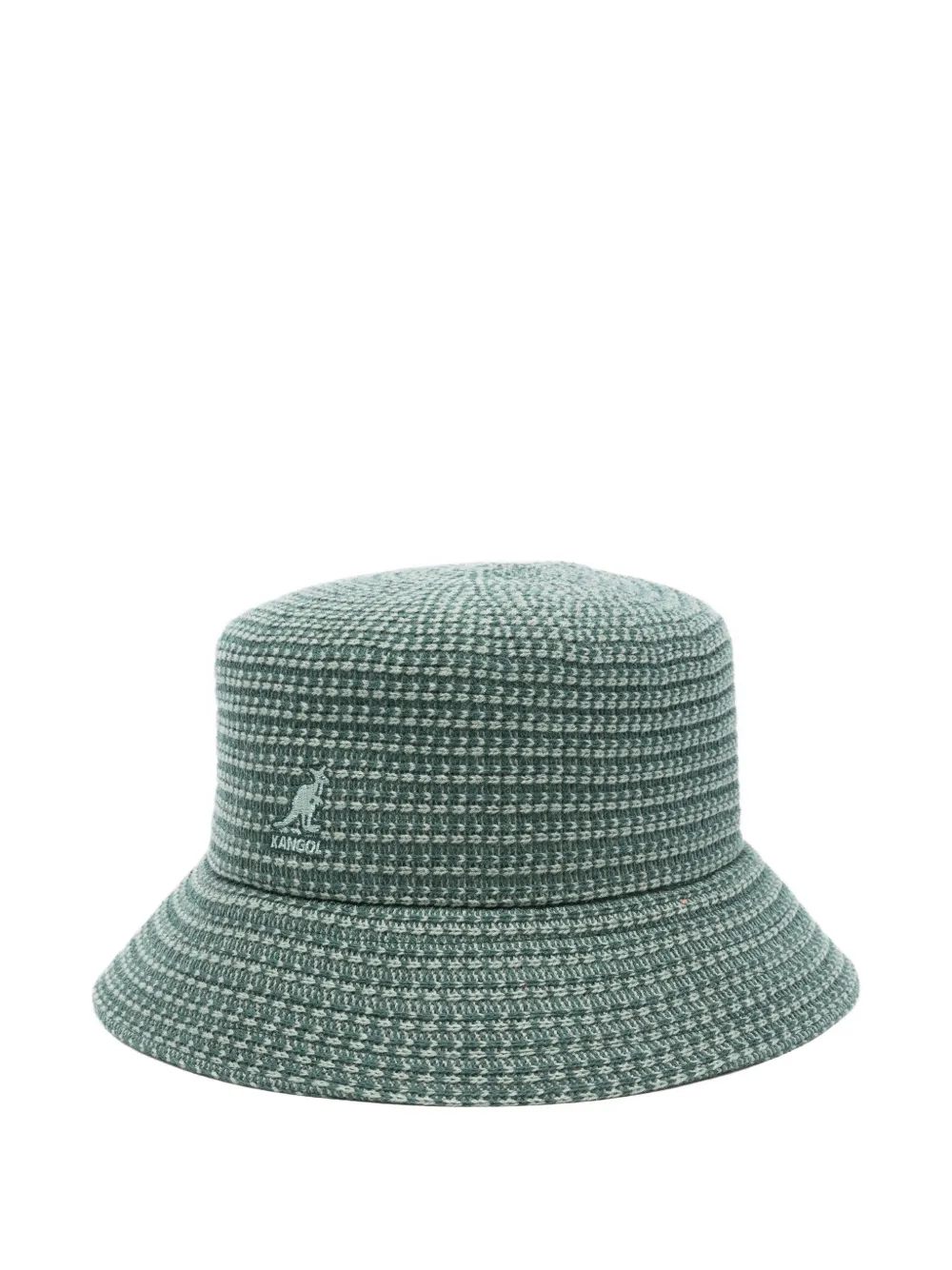 Kangol patterned bucket hat | Green | Image 1