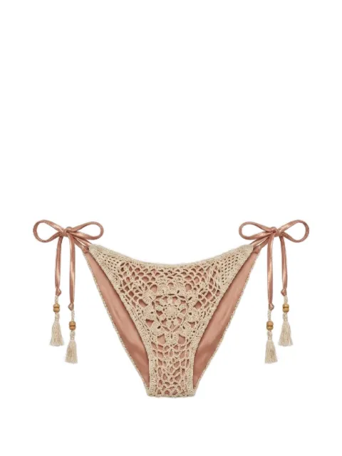 Del Maar Libi crochet-knit bikini bottoms
