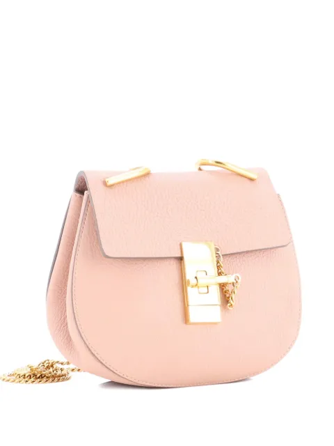Chloé Pre-Owned Drew Leather Mini crossbody bag