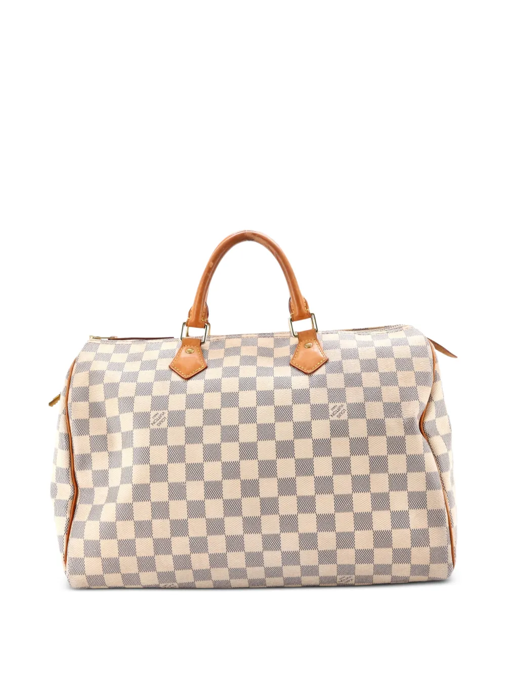 Louis Vuitton Pre-Owned Speedy Handbag Damier 35 satchel - Bianco
