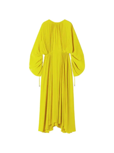 Lanvin fitted charmeuse dress