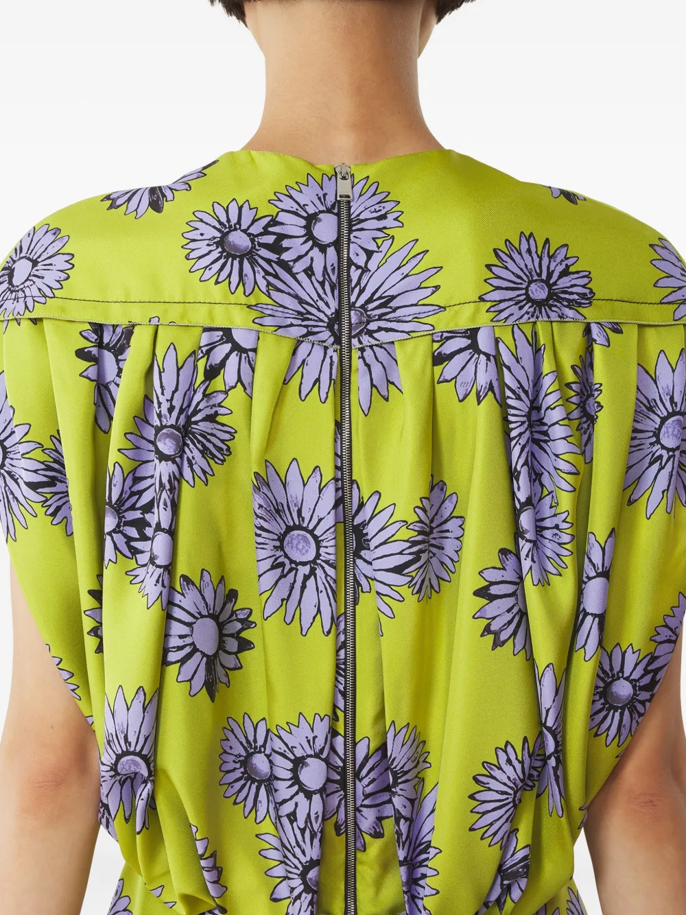 Lanvin Jurk met bloemenprint Groen