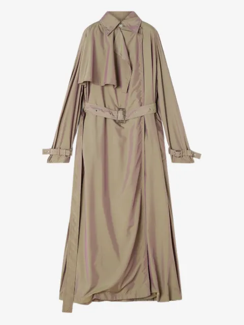 Lanvin belted buckle-cuffs trench
