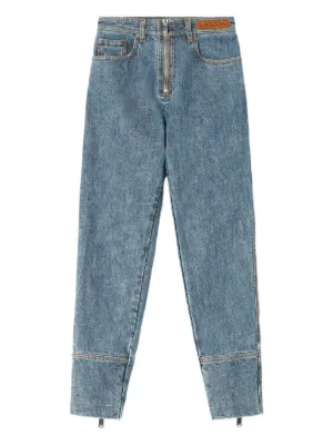 Jil Sander テーパードジーンズ | ブルー | FARFETCH JP