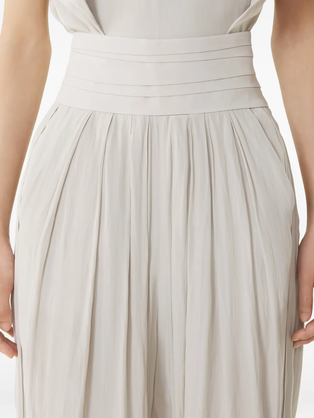 Lanvin Plooibroek Beige