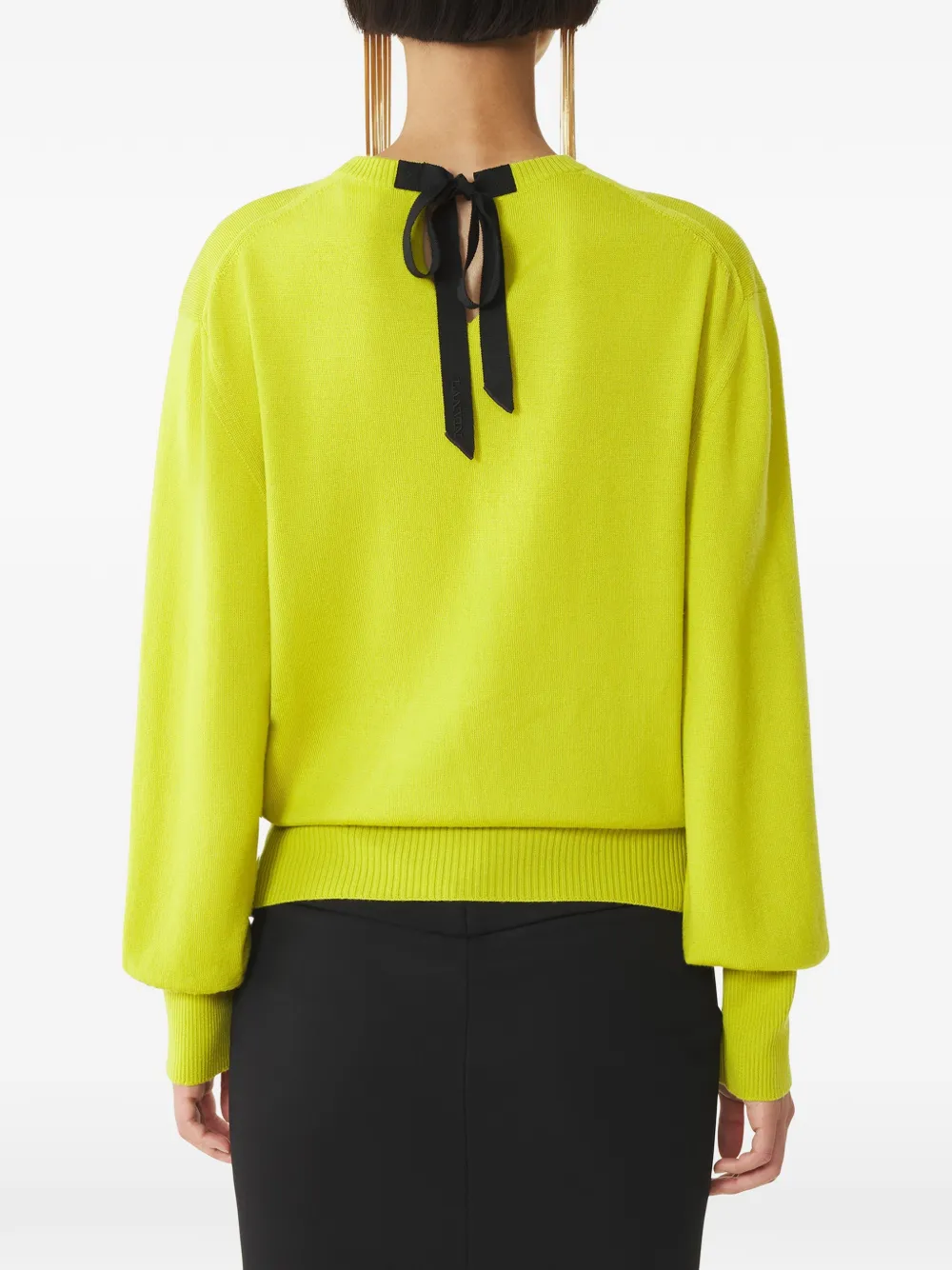 Lanvin Trui met hoge hals Groen