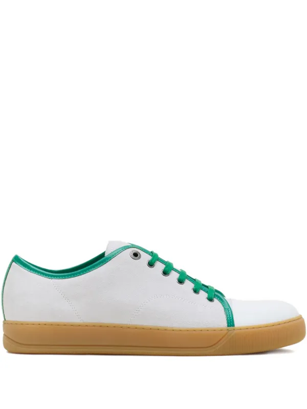 Lanvin Lace-up Sneakers in White