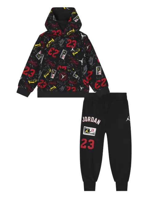 Jordan Kids traje deportivo con estampado gráfico
