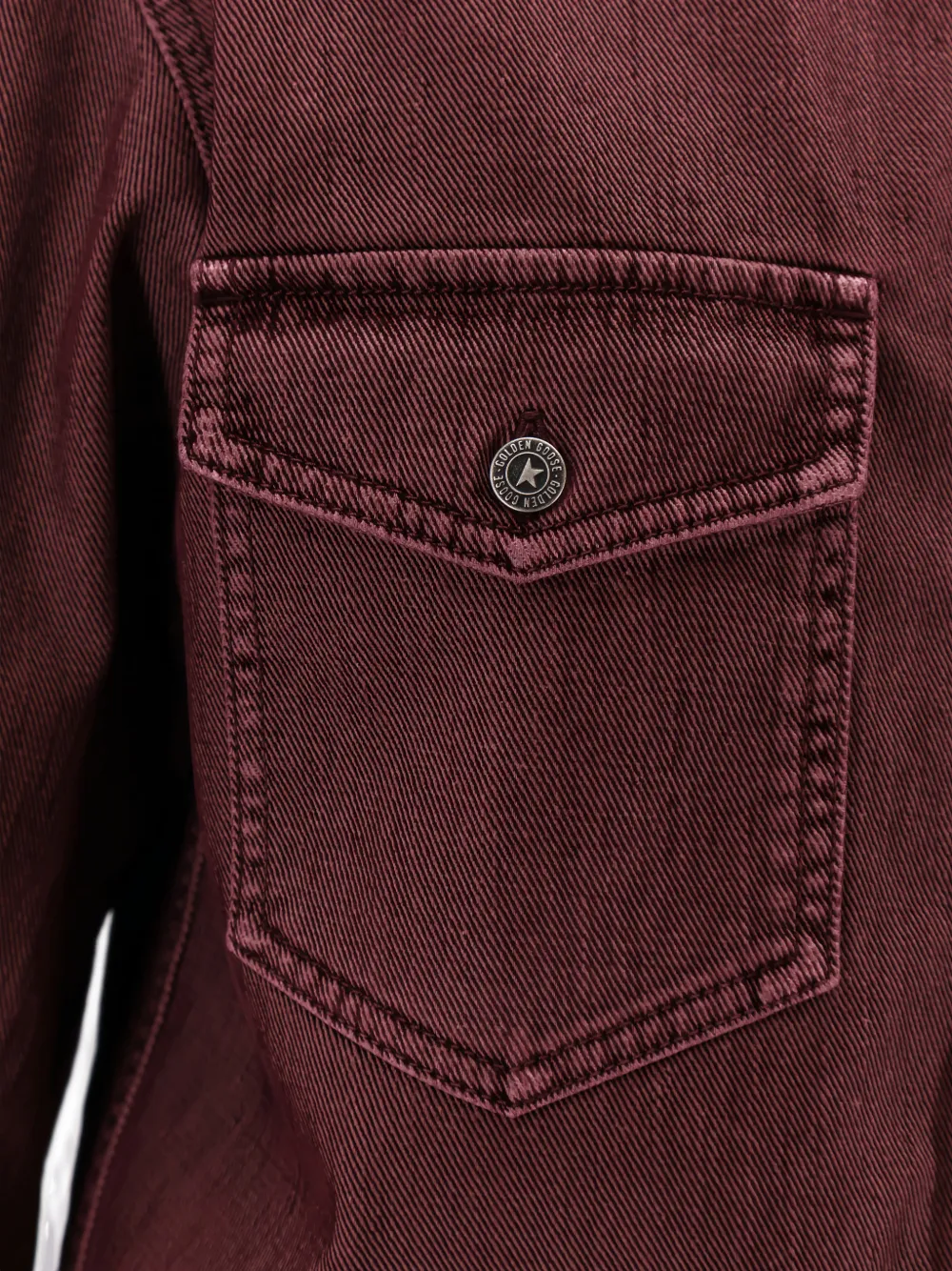 Golden Goose Denim blouse Rood
