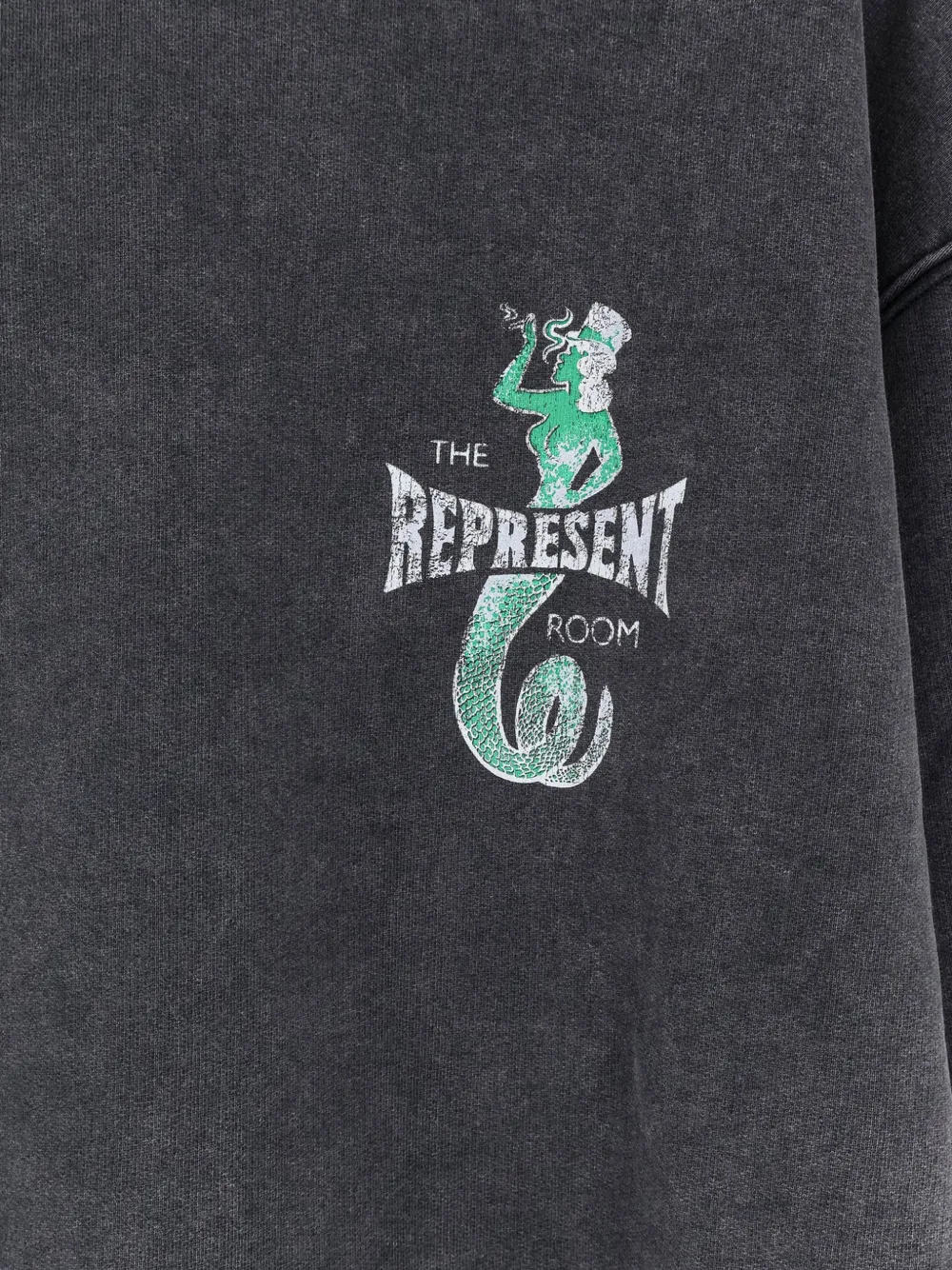  Represent Graphic-print Hoodie - Grey 