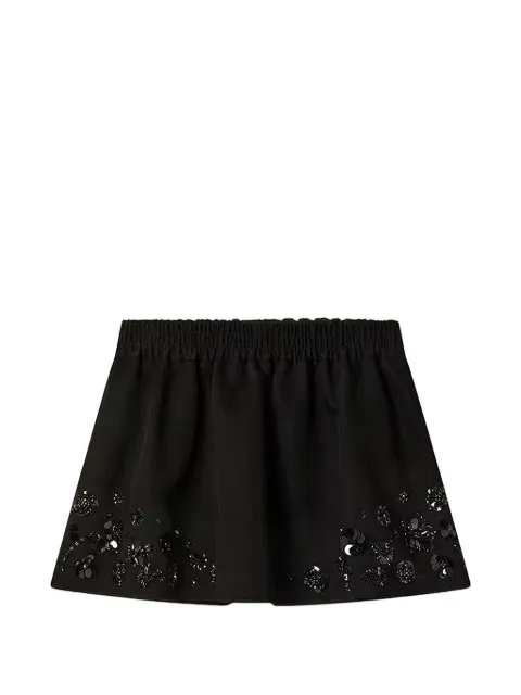 Golden Goose falda corta bordada con lentejuelas