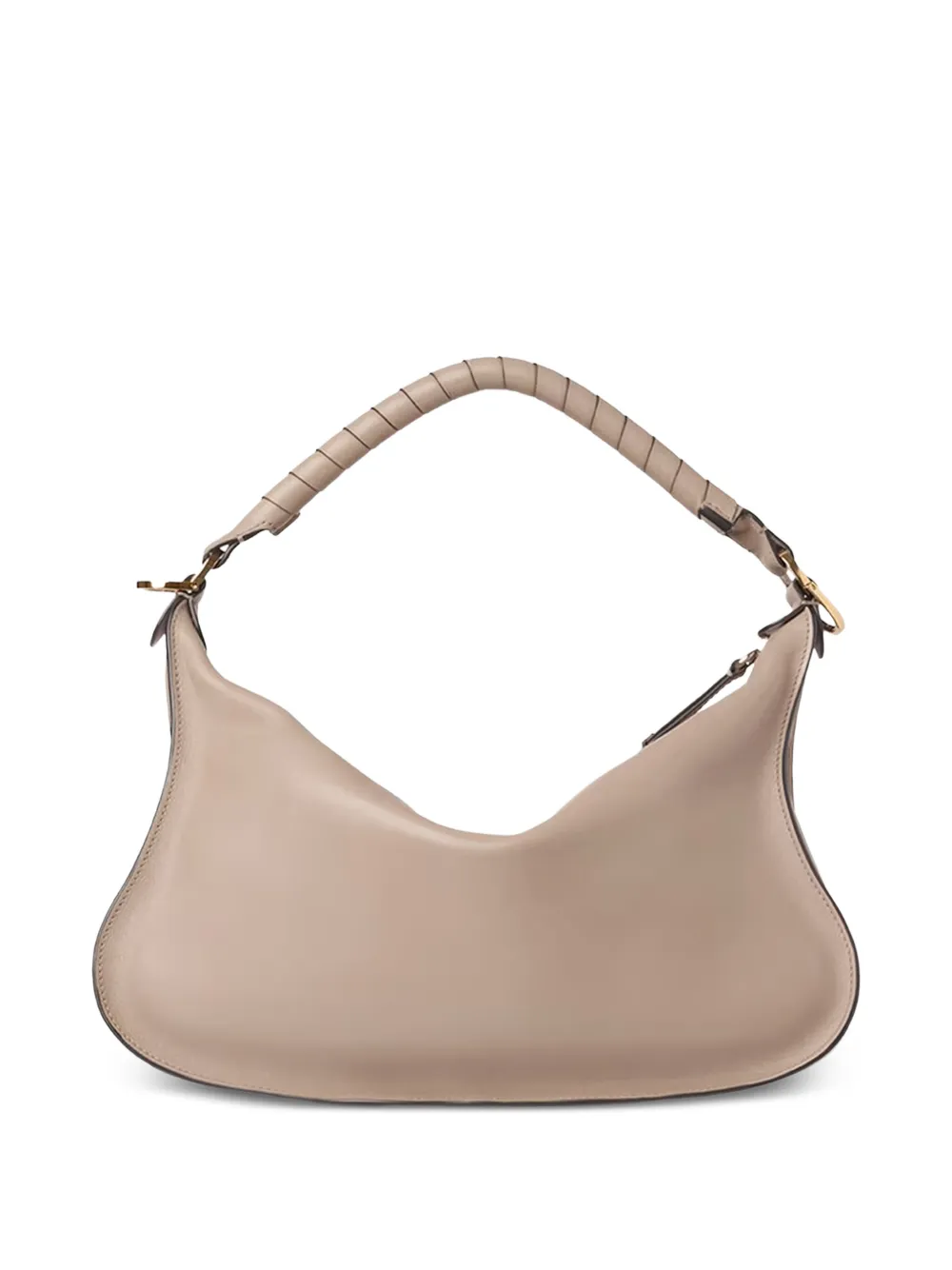 Zip Handle Shoulder Bag