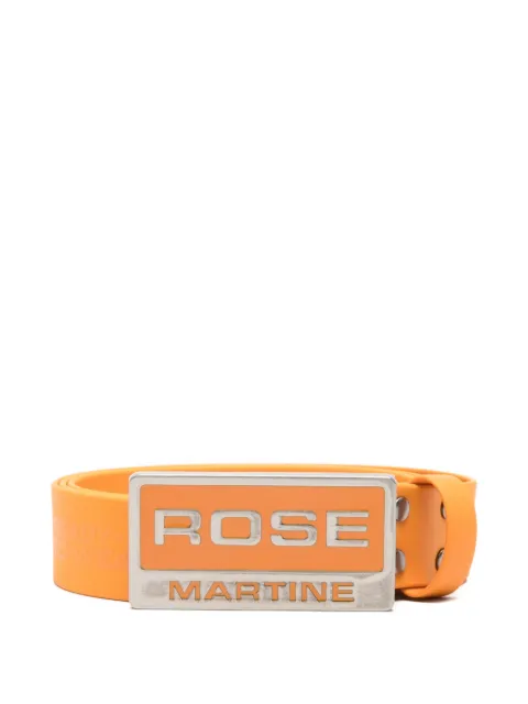 Martine Rose logo buckle belt