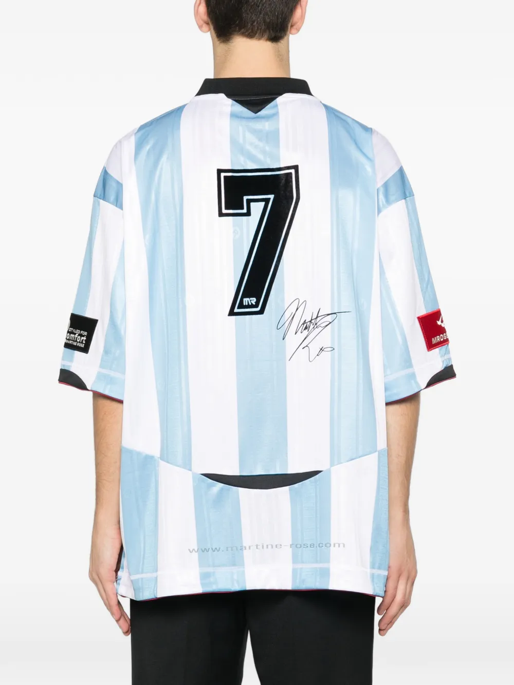 striped football T-Shirt