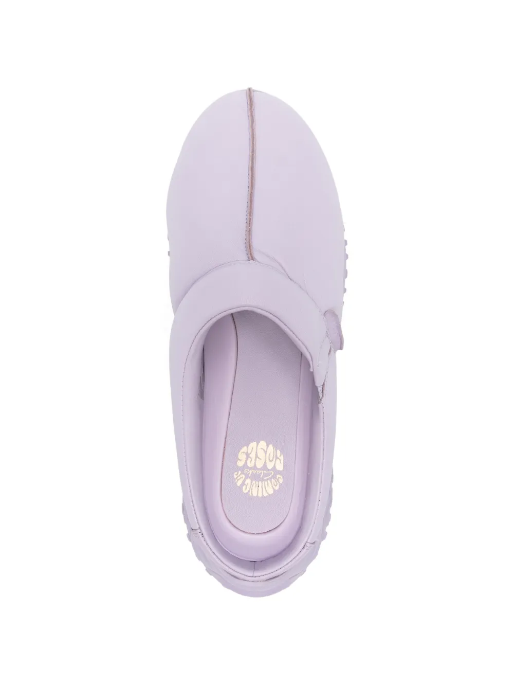 Martine Rose Muiltjes met ronde neus Paars