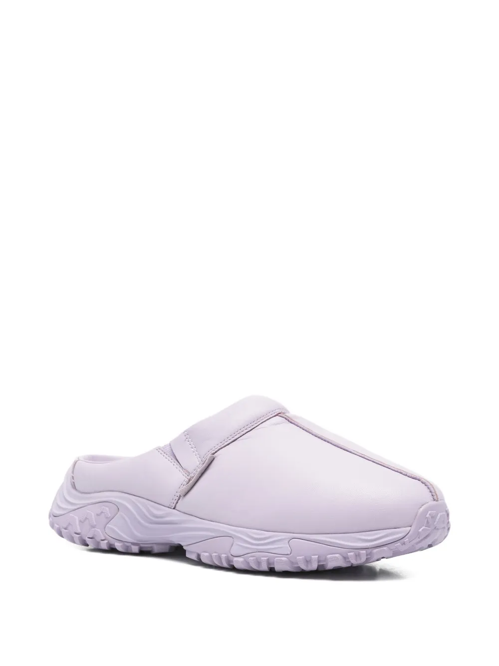 Martine Rose round-toe mules - Paars