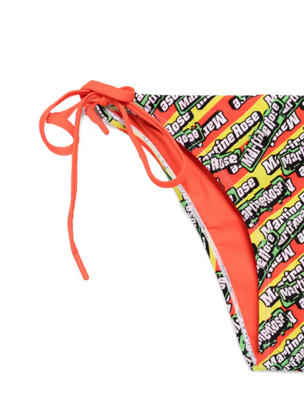  Martine Rose Printed Bikini - Orange 