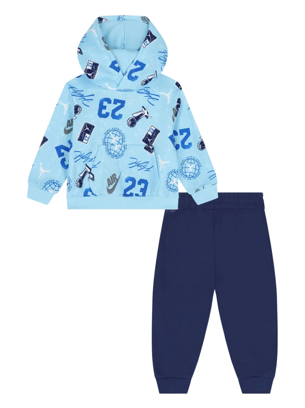 Jordan Kids Jogginganzug mit grafischem Print | Blau | Image 1