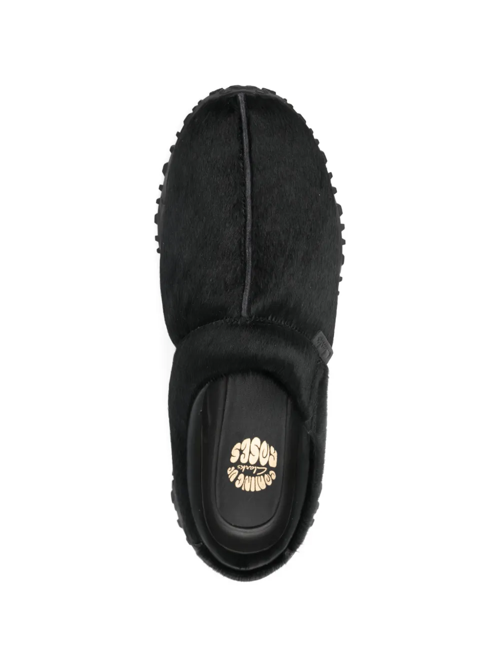 Martine Rose x Clarks Clog 1 loafers Zwart