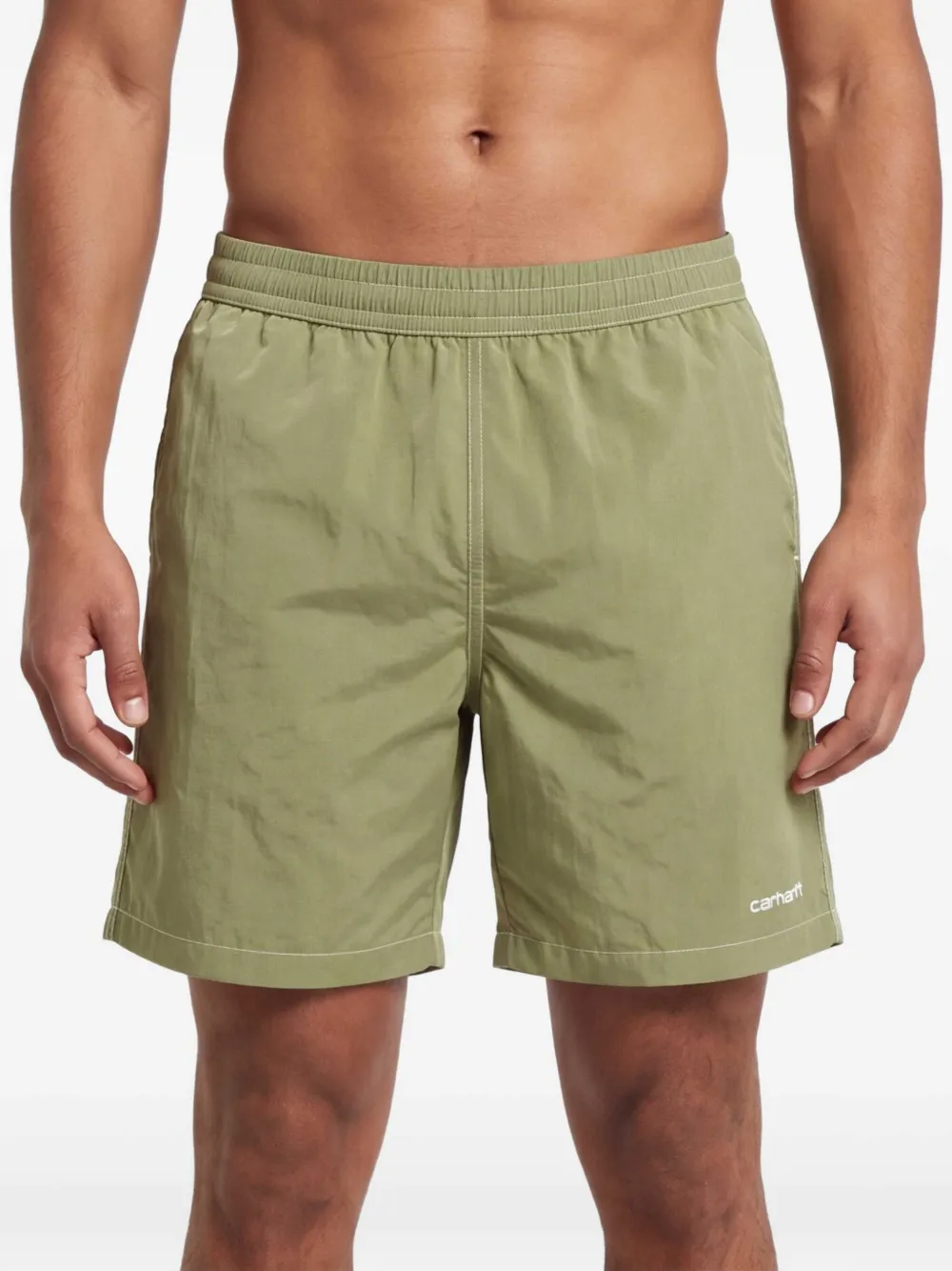 Carhartt WIP Canby elastische groene shorts