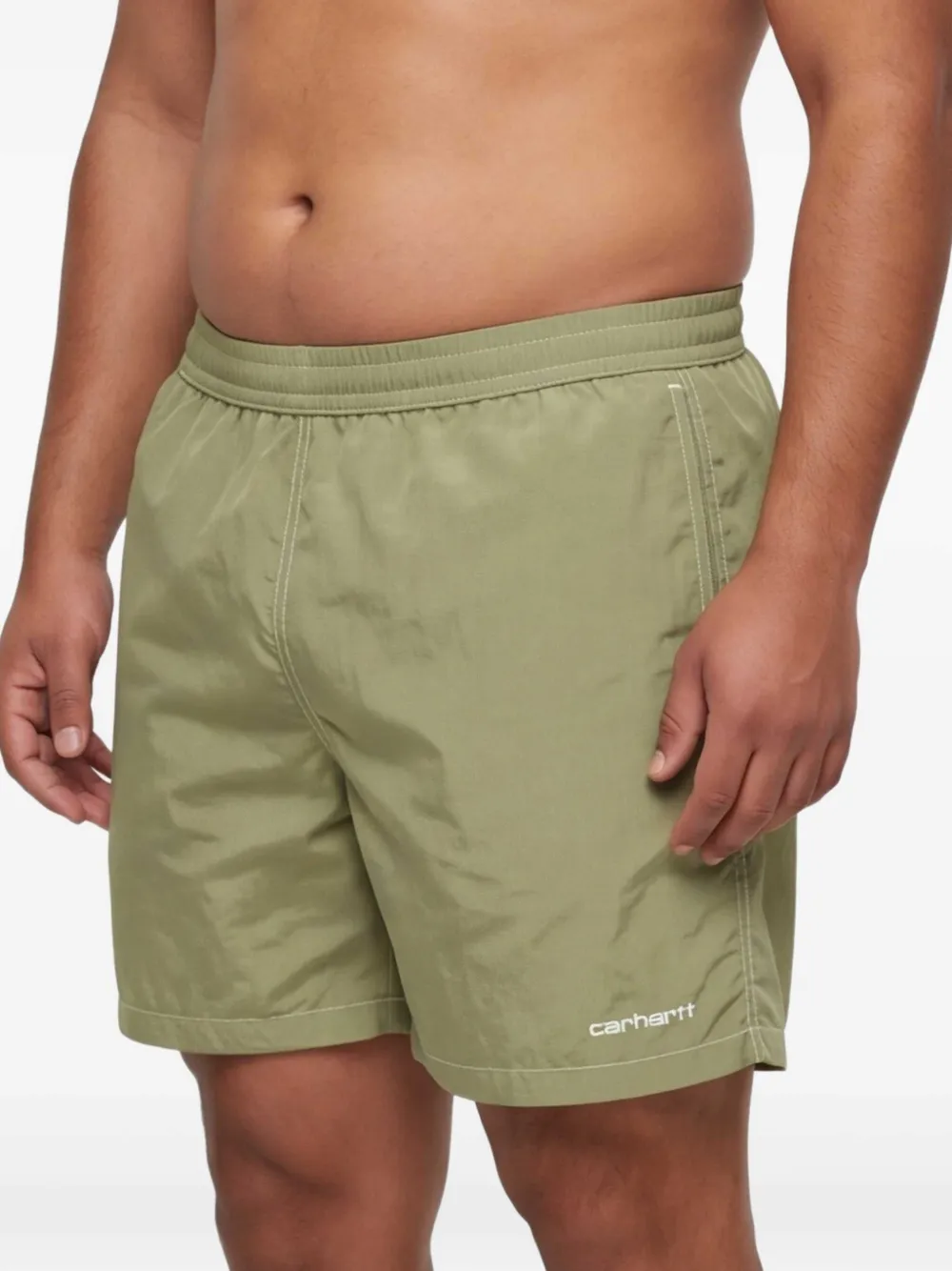 Carhartt WIP Canby elastische groene shorts