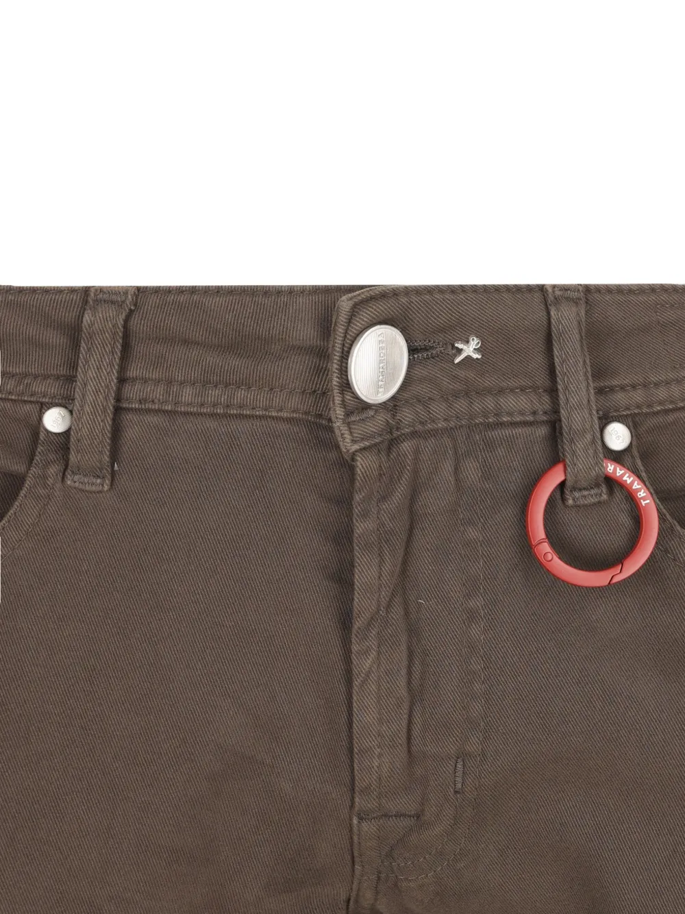  Sartoria Tramarossa Leonardo Logo-patch Jeans - Brown 