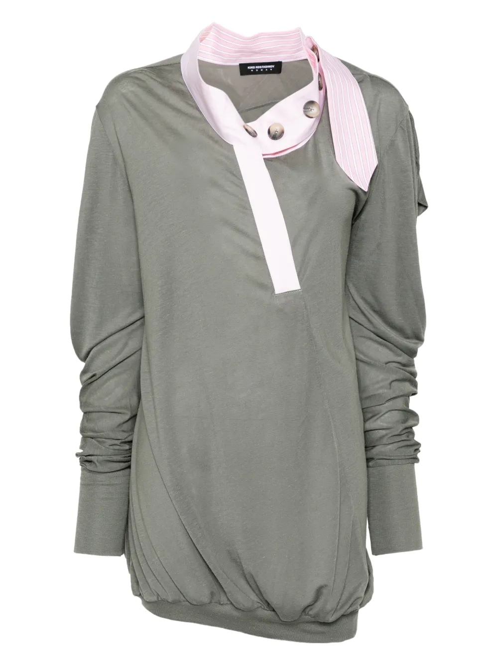 Kiko Kostadinov Top Howe - Grigio