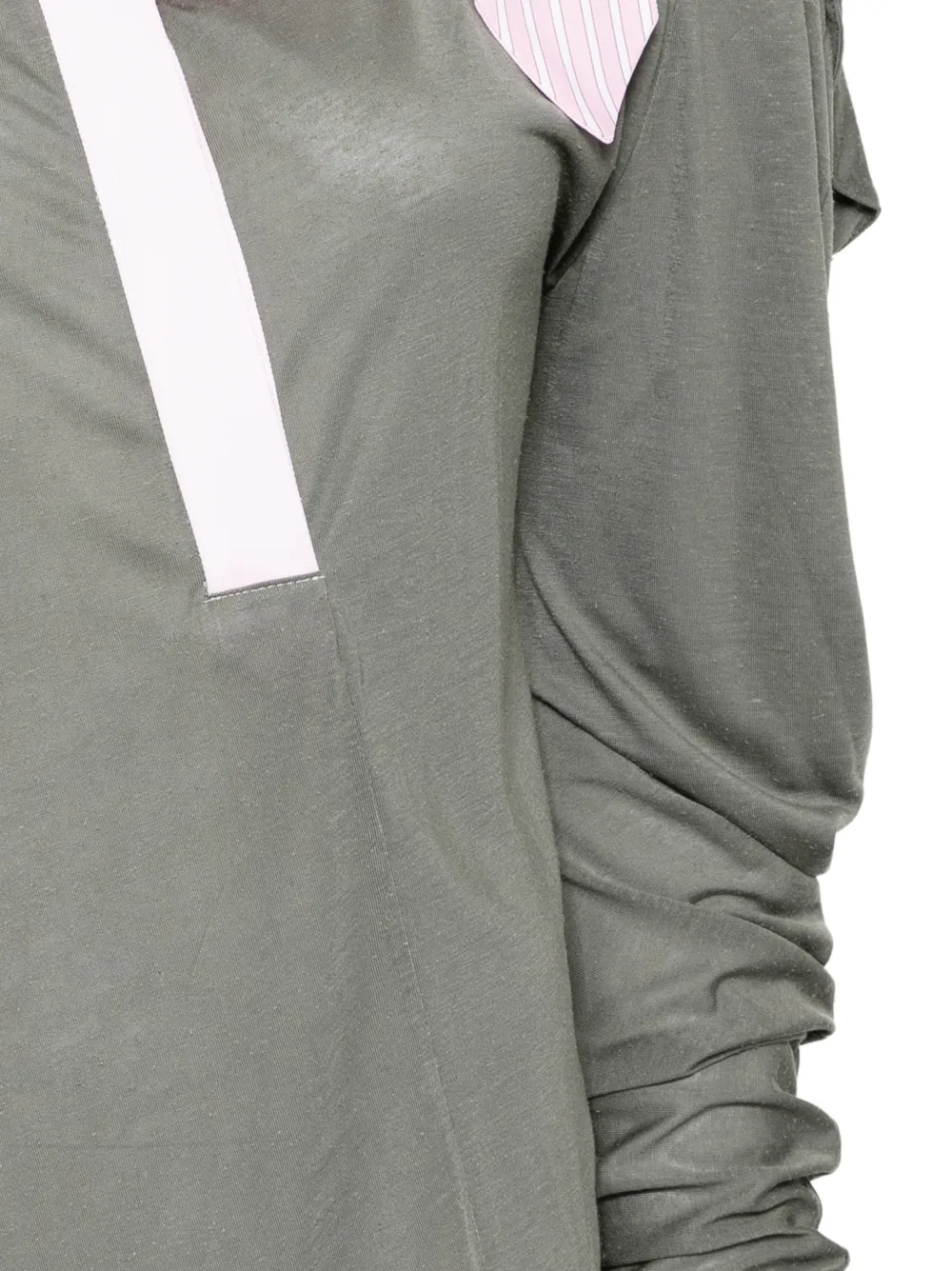 Kiko Kostadinov Howe Top In Gray