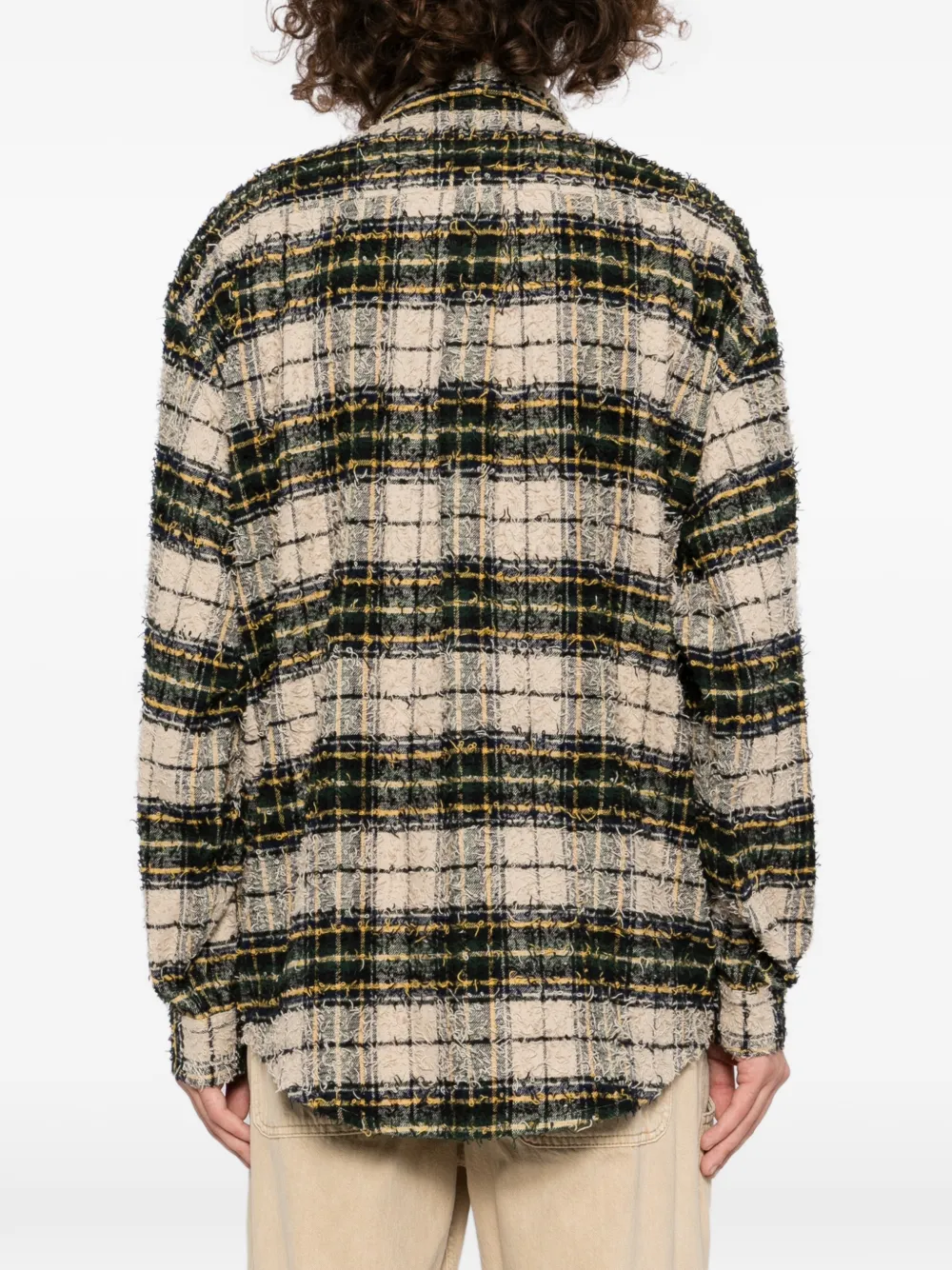 Masu Shaggy Shirt In Multi