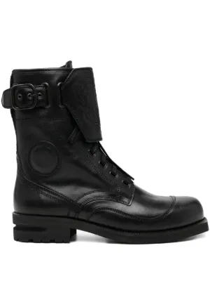 SAINT LAURENT ブラックアンクルブーツ24.0 美品 SAINT LAURENT PARIS サンローランパリ レザー ワイアットブーツ