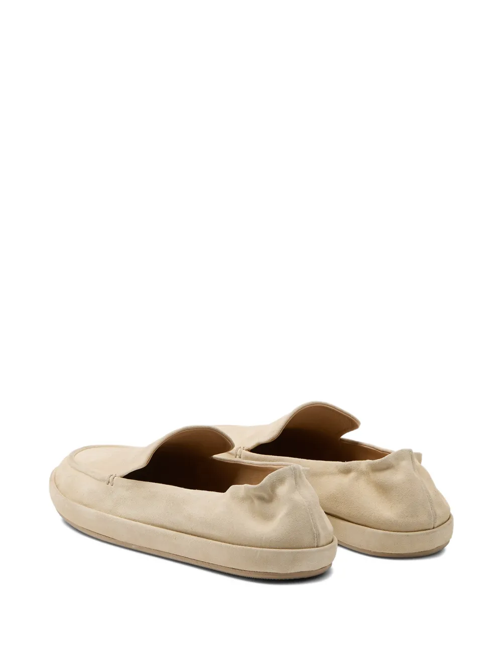 Marsèll Scatopelle gesmockte slip-on loafers Beige