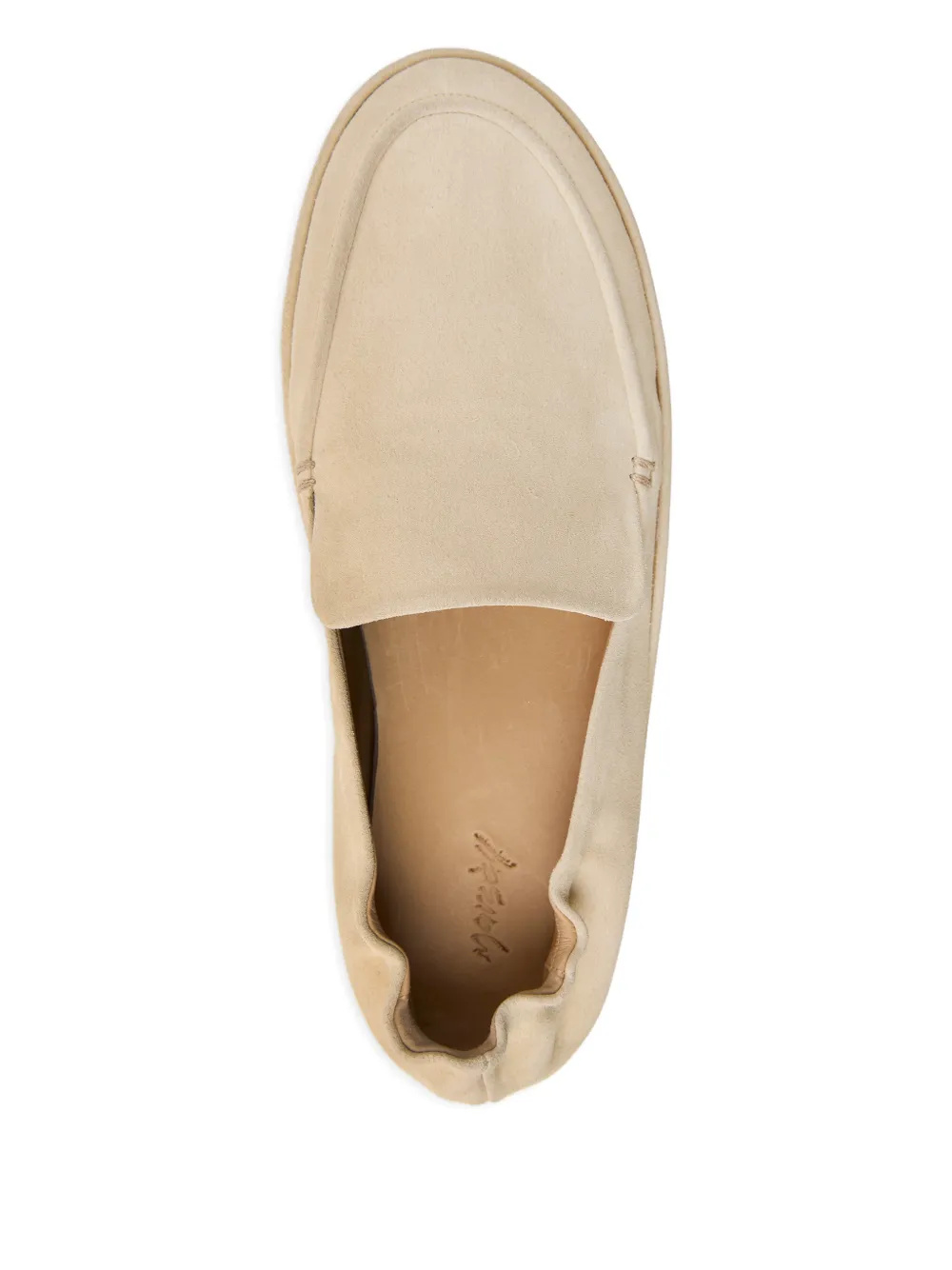 Marsèll Scatopelle gesmockte slip-on loafers Beige