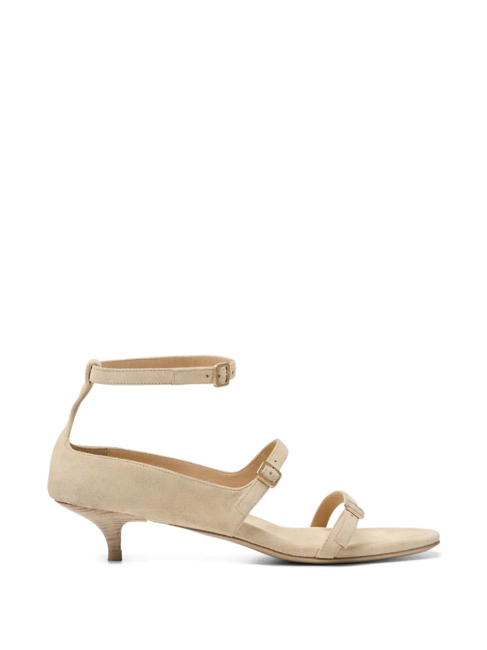 Marsèll Sandalen met gespbandje Beige