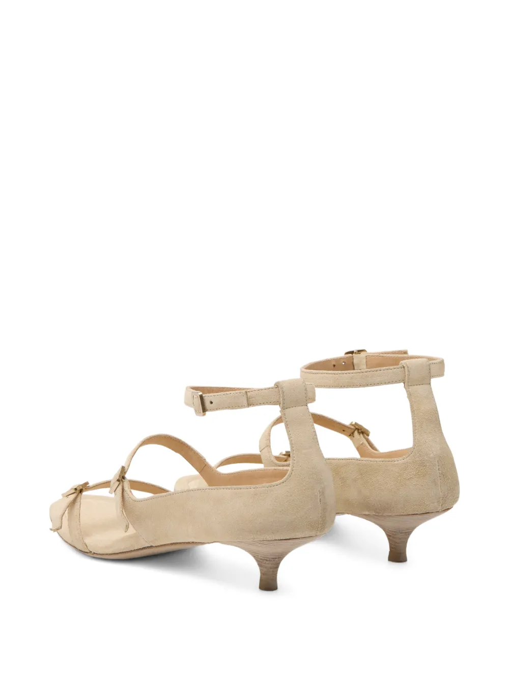 Marsèll Sandalen met gespbandje Beige