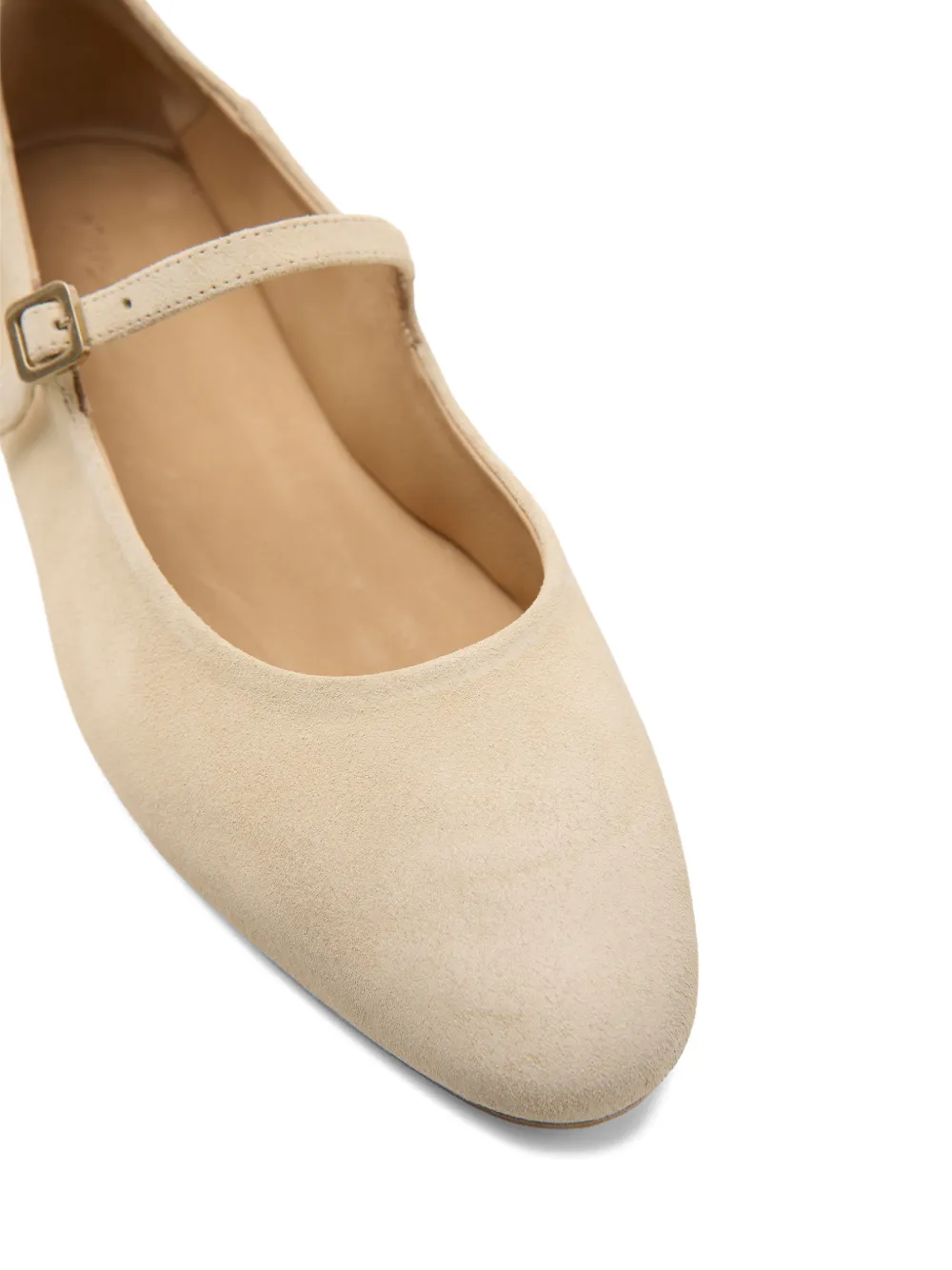 Marsèll Strascico ballerina's met gespbandje Beige