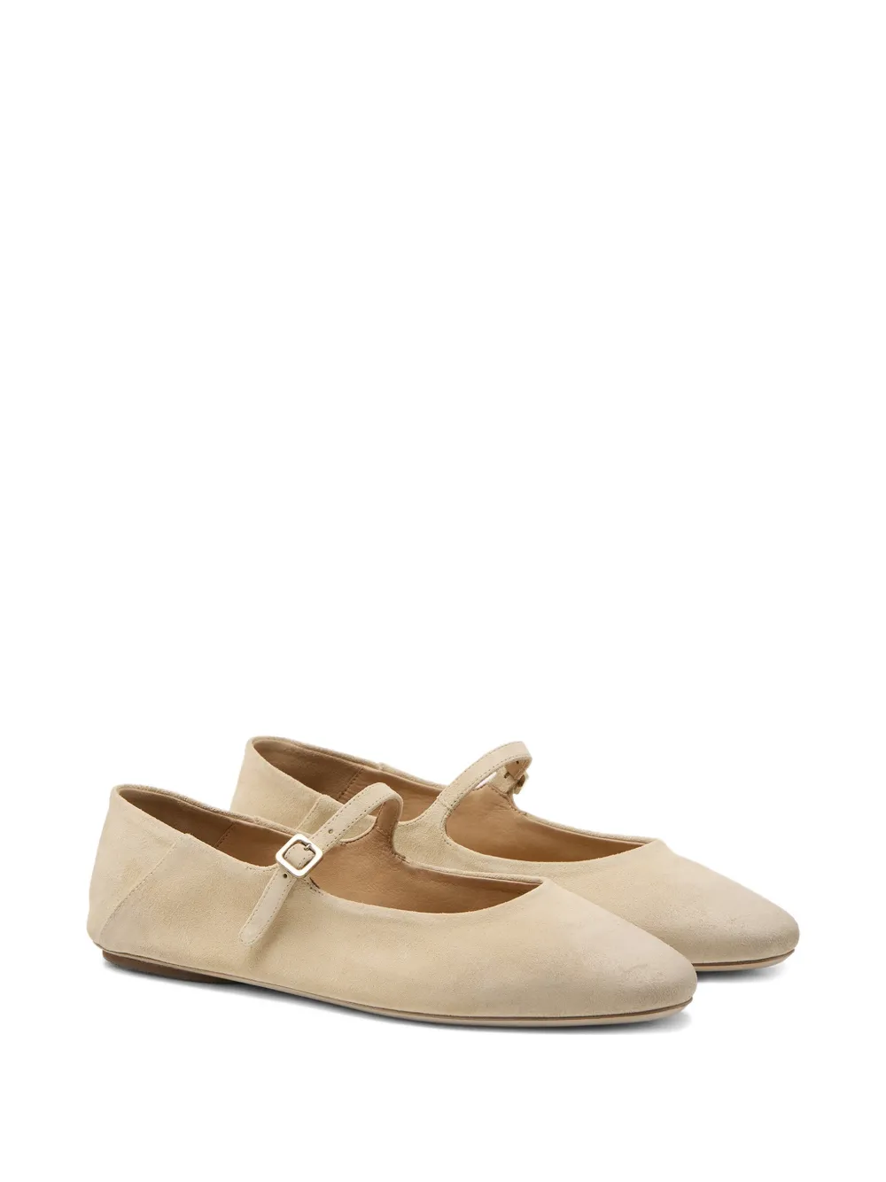 Mars&egrave;ll Strascico ballerina's met gespbandje - Beige