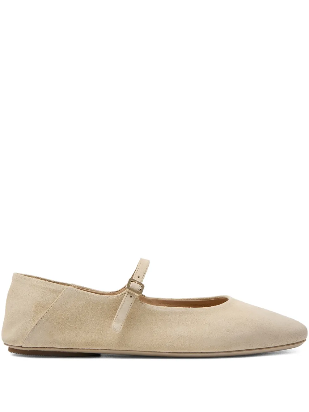 Marsèll Strascico buckle-strap ballet flats - Nude