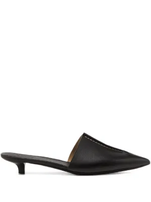 Tod's フリンジ ミュール | ブラック | FARFETCH JP
