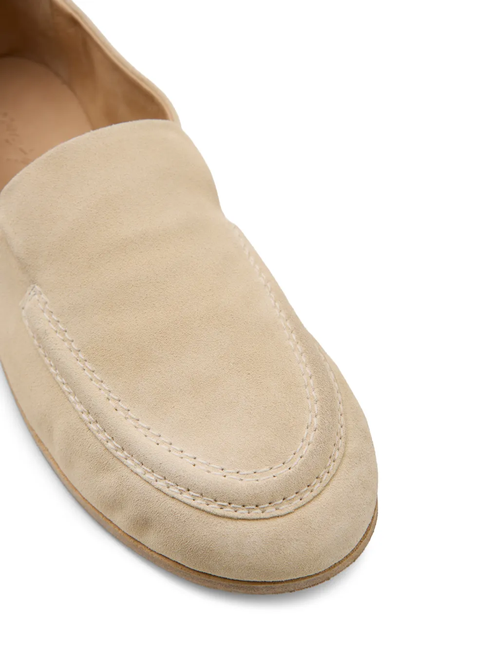 Marsèll Bordone loafers met stiksel Beige