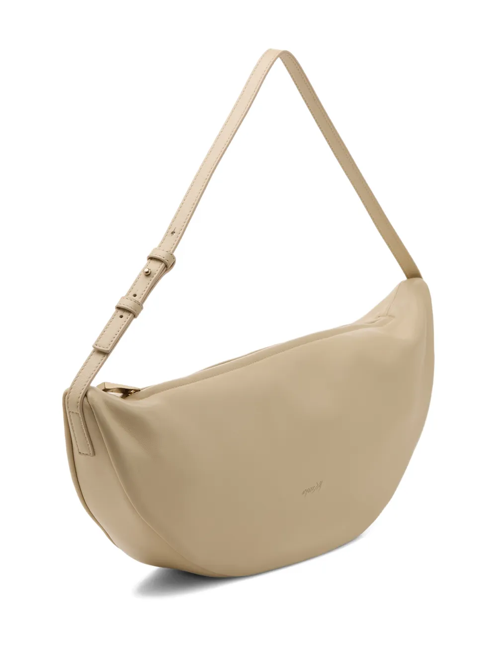 Mars&egrave;ll Volta schoudertas met verstelbare band - Beige