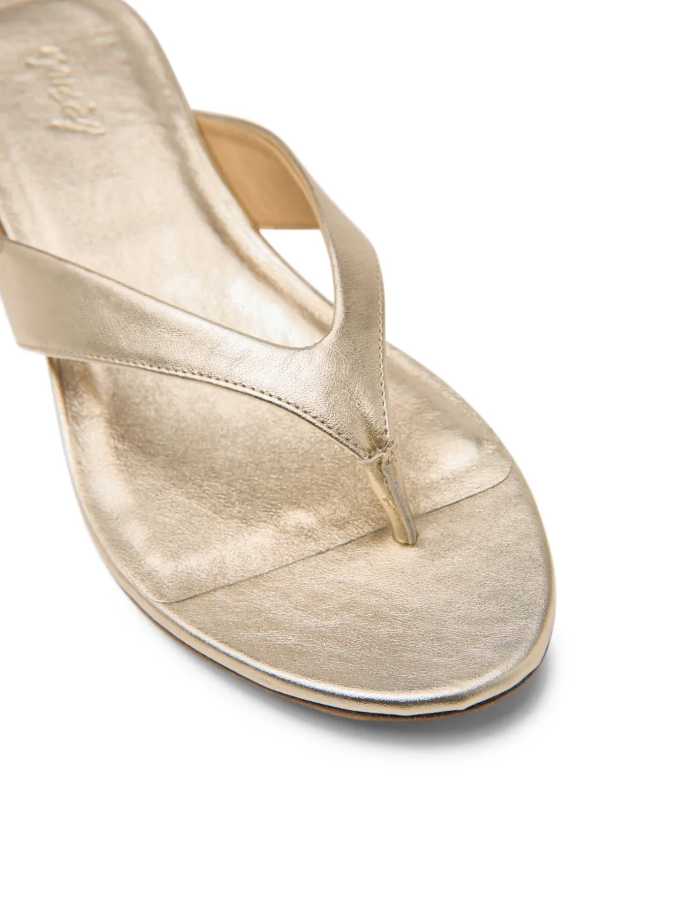 Marsèll Orma sandalen met metallic hak Goud