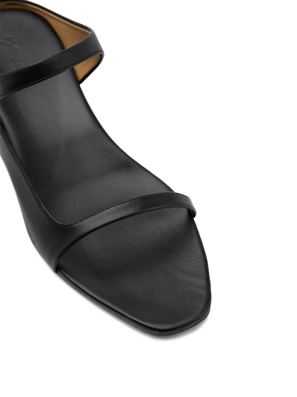 Marsèll Spianata sandalen met bandje en hak Zwart