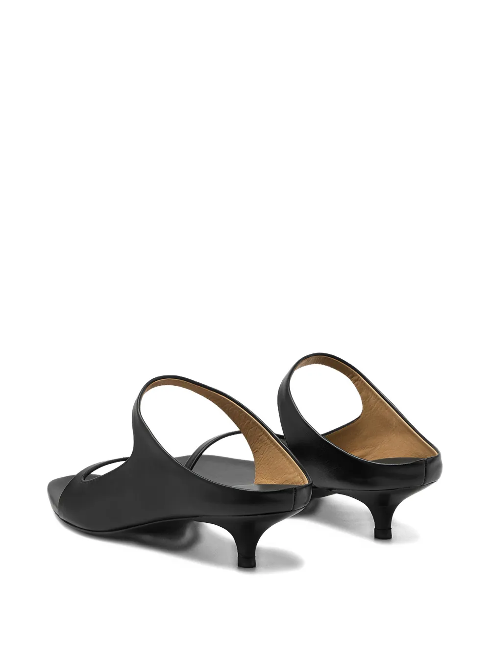 Marsèll Spianata sandalen met bandje en hak Zwart