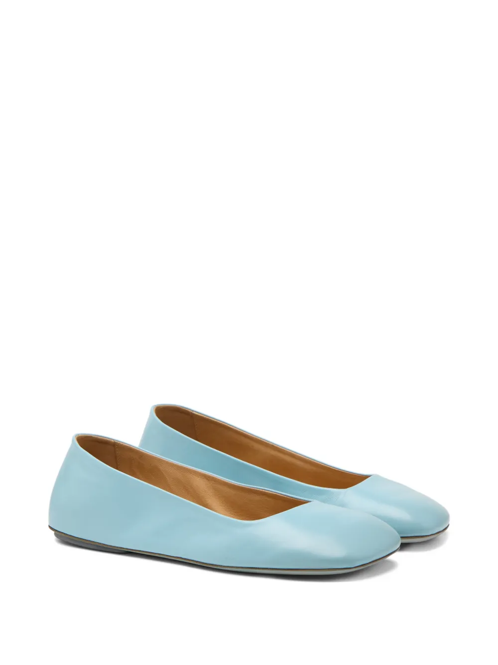 Mars&egrave;ll Bama leather ballet flats - Blauw