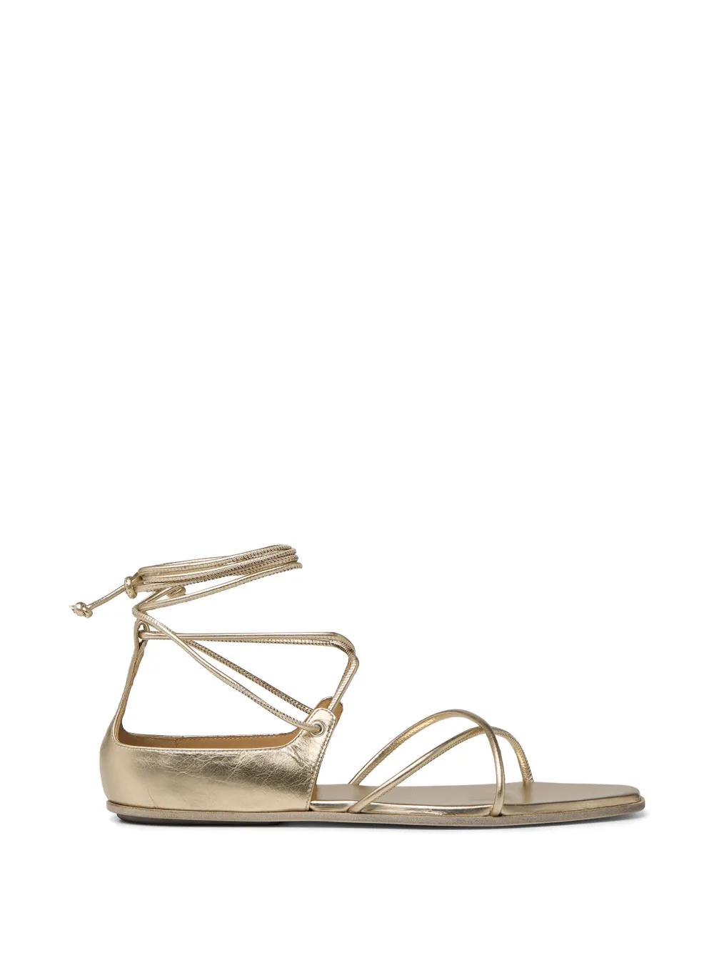 Marsèll Sandalen met gestrikt bandje Goud