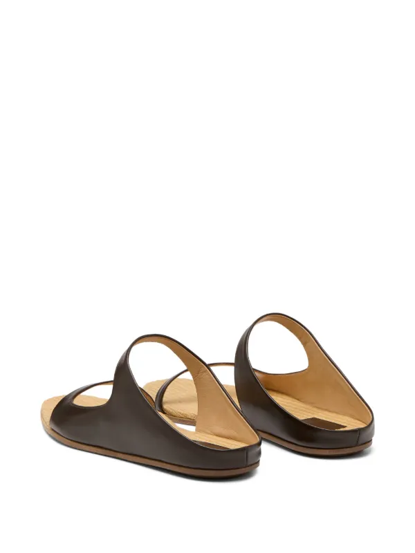 Marsèll double-strap Flat Sandals | Brown | FARFETCH